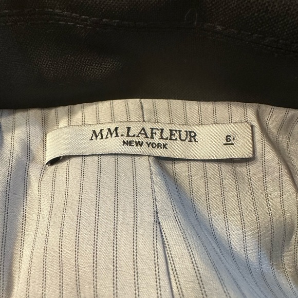 M.M. Lafleur black blazer jacket 6 - Picture 3 of 4